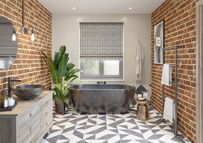 Industria, Haze - Twist&Fit Roman Blind - Image 8